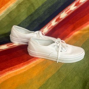 New Vans lace up sneakers